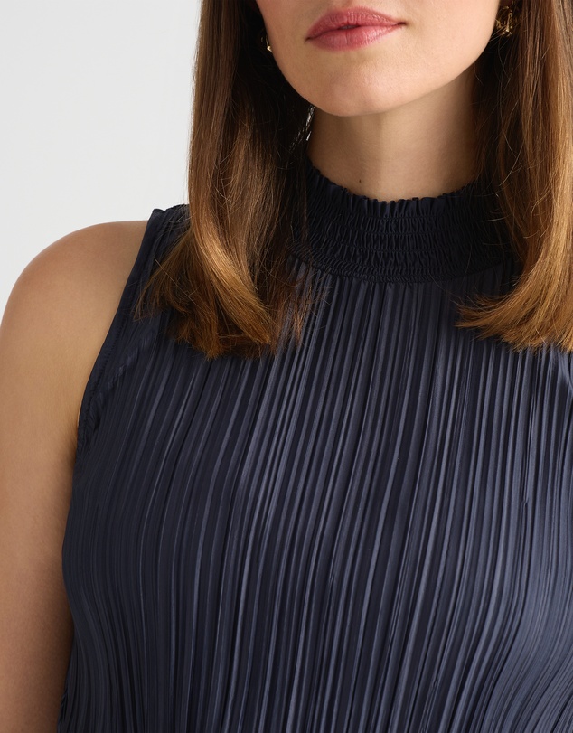 David Lawrence - Tauri Pleat Jersey Dress