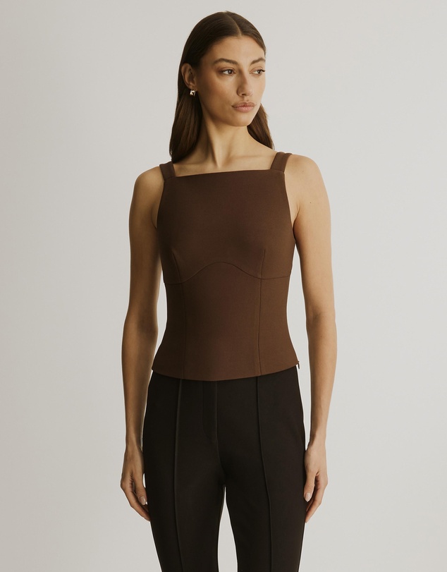 Atmos&Here - Lucia Crepe Sleeveless Top
