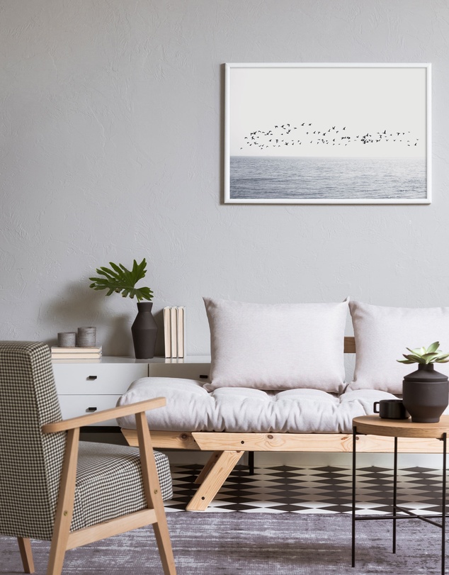 Olive et Oriel - Atlantic Art Print