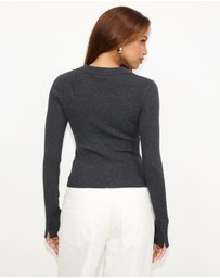 Dazie - Gretta Knit Top