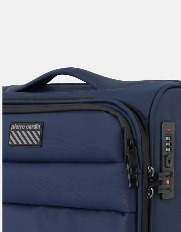Pierre Cardin - Pierre Cardin 55cm Soft Water-Repellent Cabin Carry-On Spinner