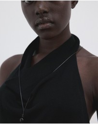 M.N.G - Halter-Neck Lyocell Top
