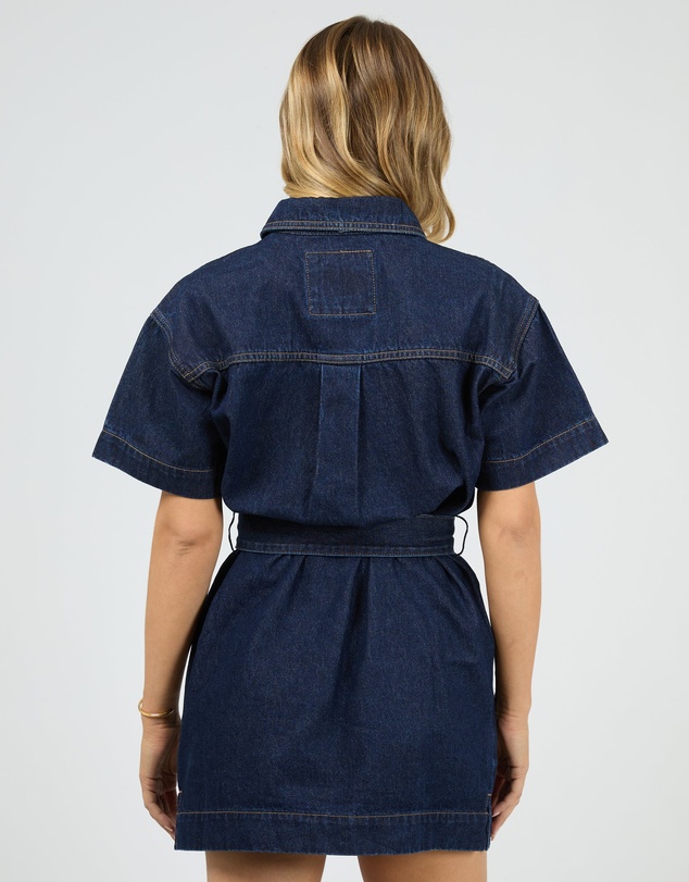 All About Eve - Sunny Denim Mini Dress Indigo