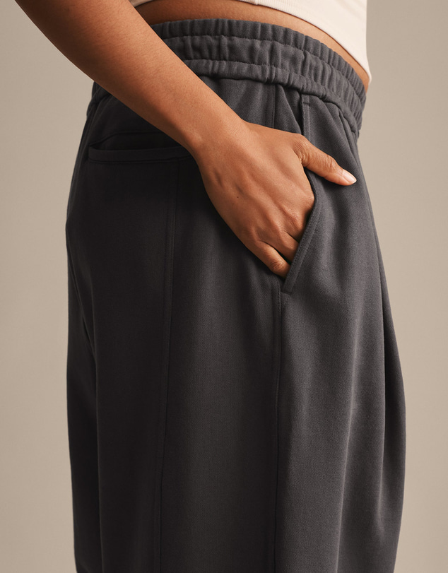 Resting - Cotton Fleece Rocco Barrel Sweat Pant