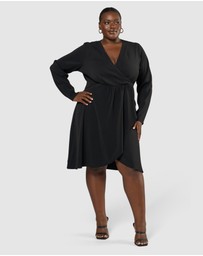 Something 4 Olivia - Olea Drape Mini Dress