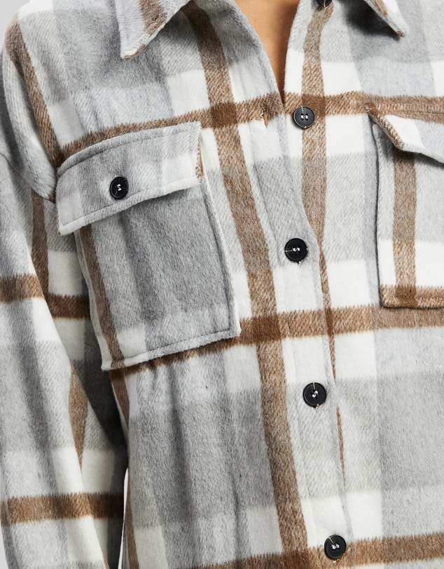 KAJA Clothing - Checkered Coat