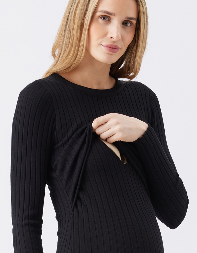 Ripe Maternity - Eden Knit Nursing Dress