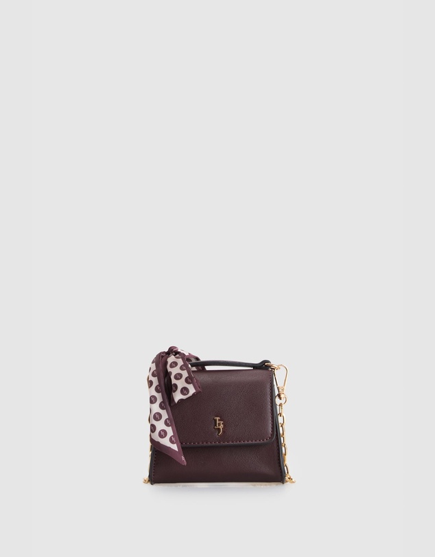 Laura Jones - Micro Scarf Top Handle Bag