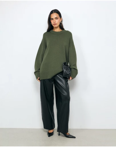 AERE - Arely Organic Cotton Wool Jumper