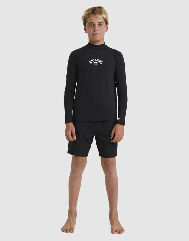 Billabong - Boys 8 to 16 All Day Arch Rash Vest