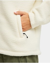 Roxy - Womens Alabama Full Zip Solid Technical Fleece