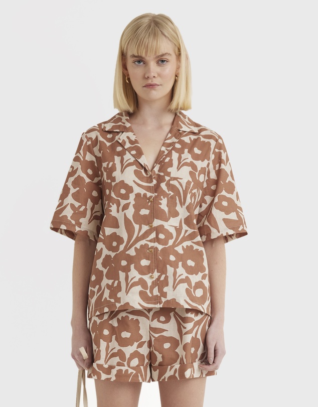 Zerafima - Poppy S/Sleeve Shirt