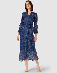 SACHA DRAKE - Shona Midi Wrap Dress