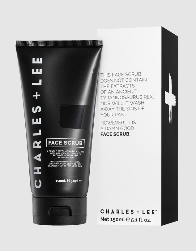 Charles + Lee - Face Scrub + Oil Free Moisturiser Duo