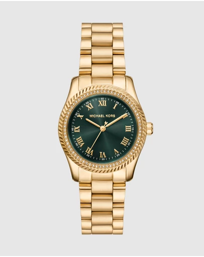 Michael Kors - Lexington Gold Tone Analogue Watch