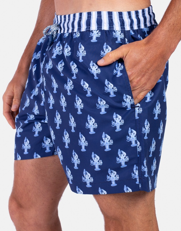 Tolu Australia - Blue Lobsters Swim Shorts