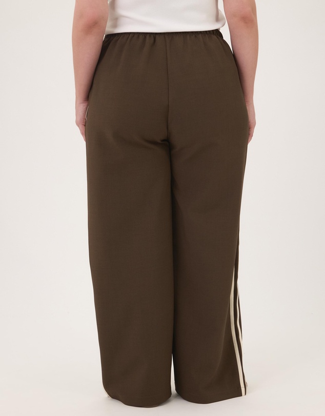 Atmos&Here Curvy - Aria Side Stripe Drawstring Pants