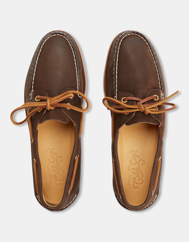 Sperry - Gold A/O 2-Eye Wide Leather Brown- Men's