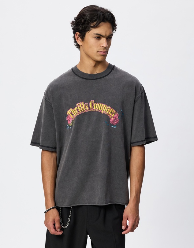Thrills - Fury Box Fit Oversize Cropped Tee
