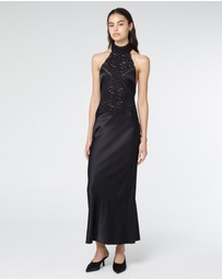 Third Form - Serenade Lace Halter Maxi