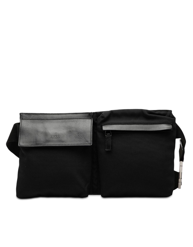Pre-Loved by Azura Reborn - Pre-Loved Nylon Double Pocket Belt Bag