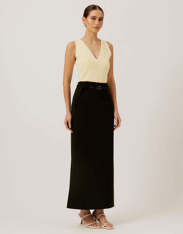 Tussah - V Neck Knit Top