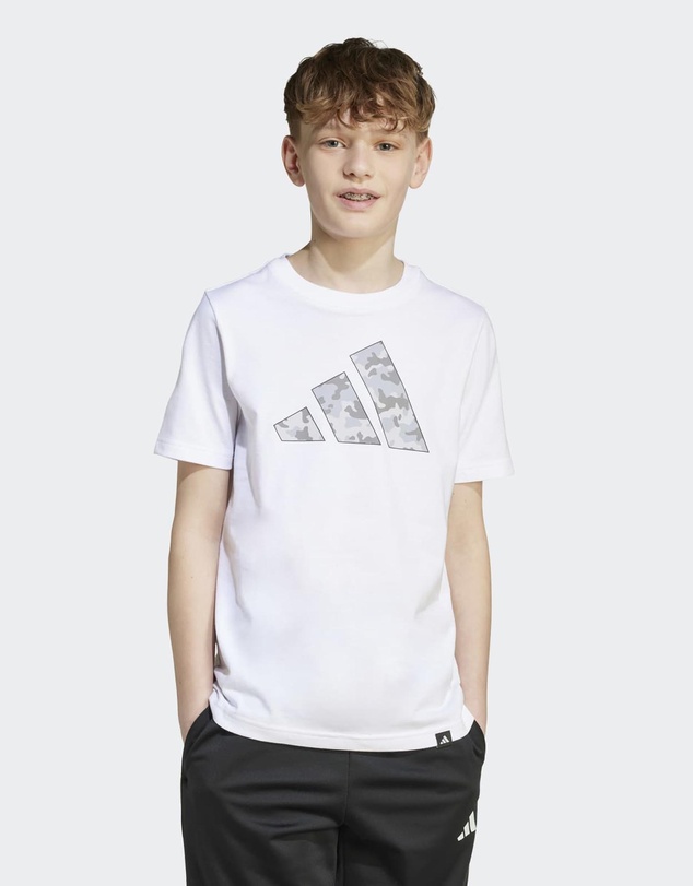 adidas Sportswear - Camo Graphic T-Shirt - Kids-Teens