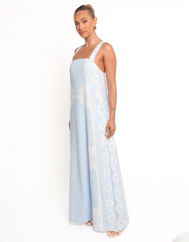 Petal & Pup - Valeria Maxi Dress - Blue