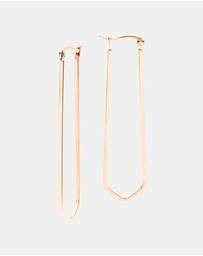 Pastiche - Rose Gold Storm Chaser Earrings