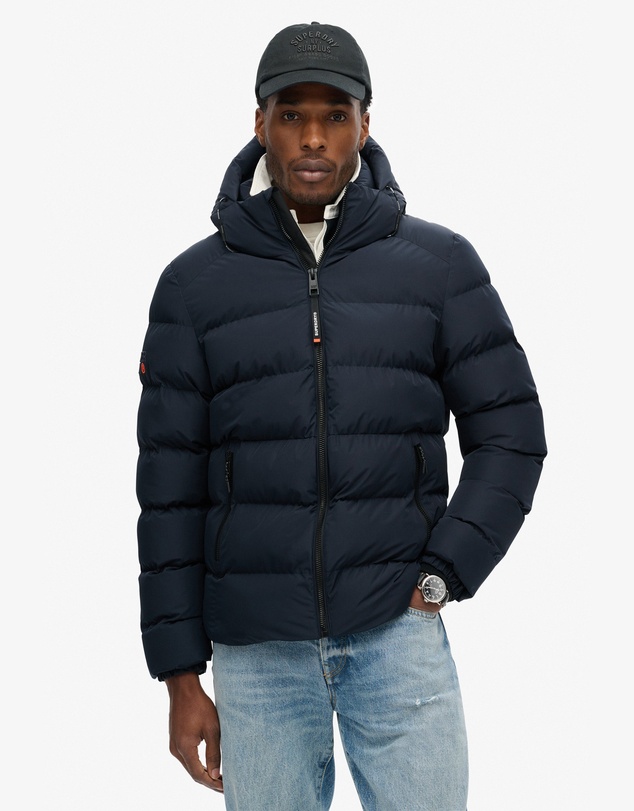 Superdry - Hooded Sports Puffer Jacket