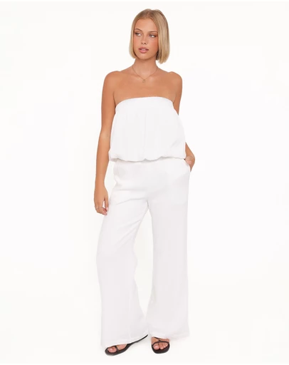 Petal & Pup - Olivia Pant Set - White