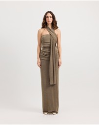 TOJHA - IESHA DRESS - MOSS