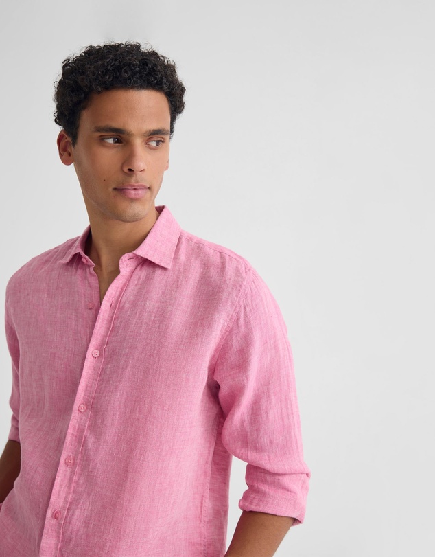Oxford - Cooper French Linen Long Sleeve Shirt