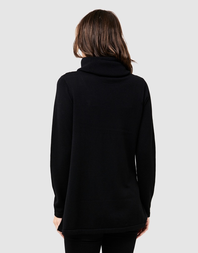 Ripe Maternity - Cowl Neck Nursing Knit