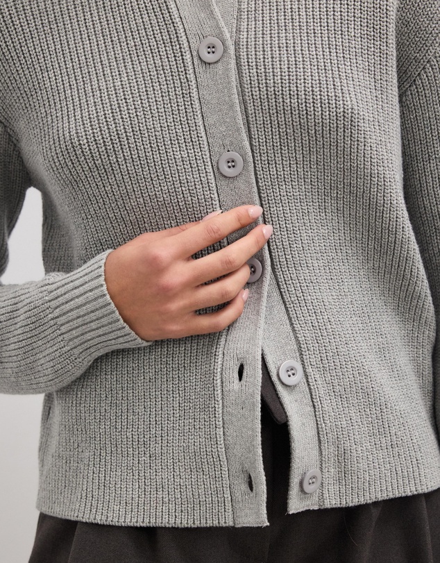 The Fated - Maia Round Neck Knit Cardigan
