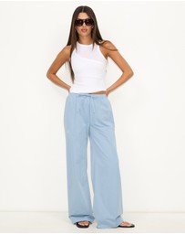 Dazie - Riptide Cotton Poplin Pants