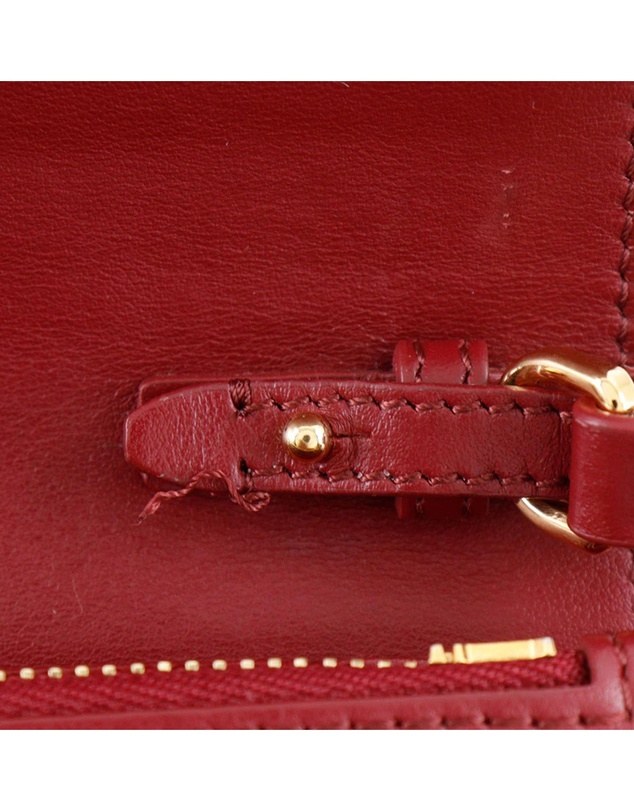 Pre-Loved by Azura Reborn - Pre-Loved Leather TB Wallet On Strap