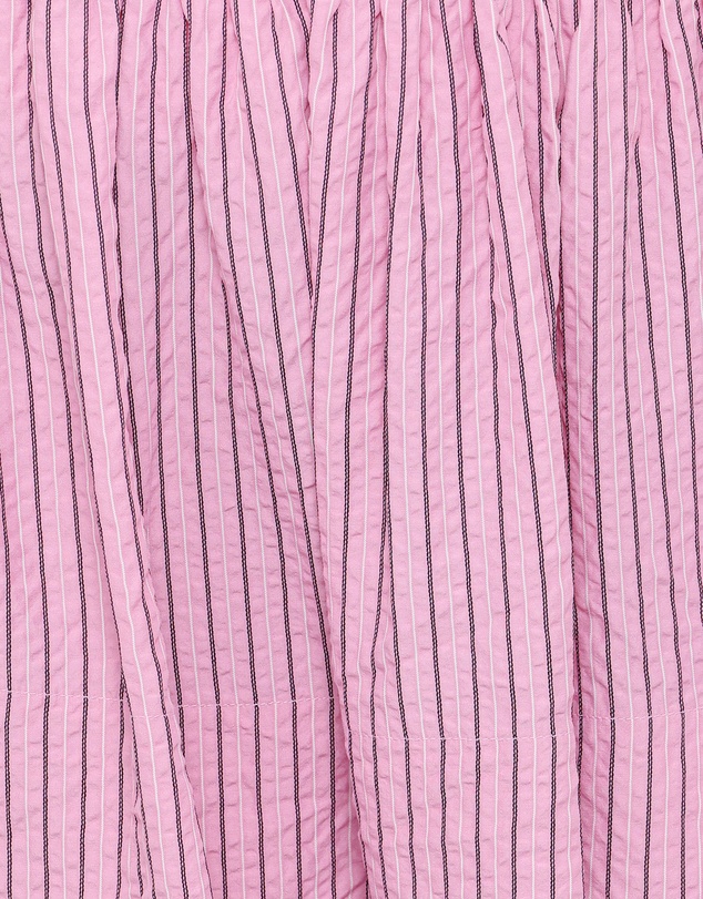 Petal & Pup - Domitia Mini Aline Skirt - Pink White Stripe