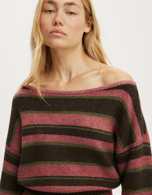 Cotton On - Softest Luxe Off Shoulder Knit Top