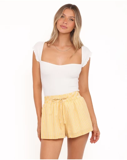 Petal & Pup - Maura Top - White
