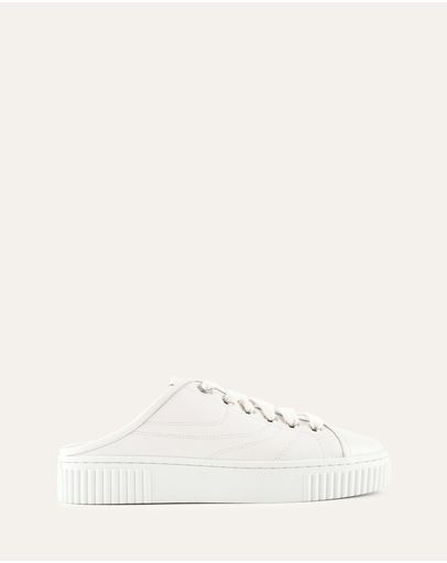 WHITE LEATHER