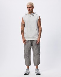Surrounded By Ghosts - The Eskolaite Linen Canvas Drawstring Pants