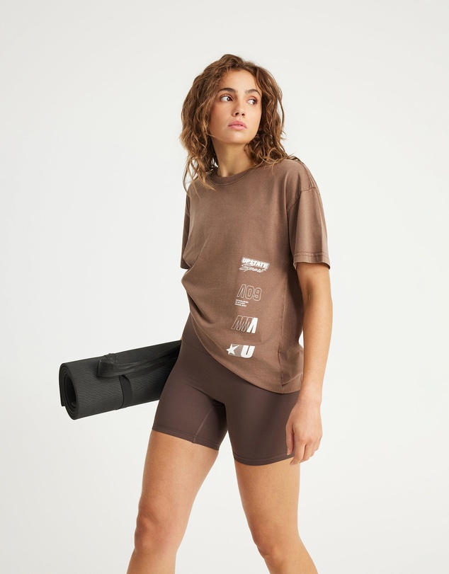 Upstate - Thrive T-Shirt - Chocolate