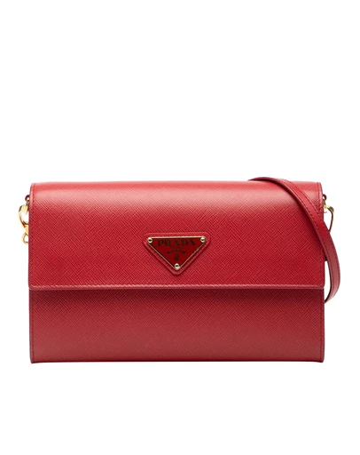 Pre-Loved by Azura Reborn - Pre-Loved Saffiano Wallet on Strap
