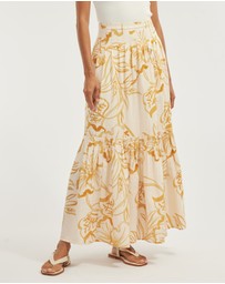 Amelius - Rosemallow Pleated Skirt