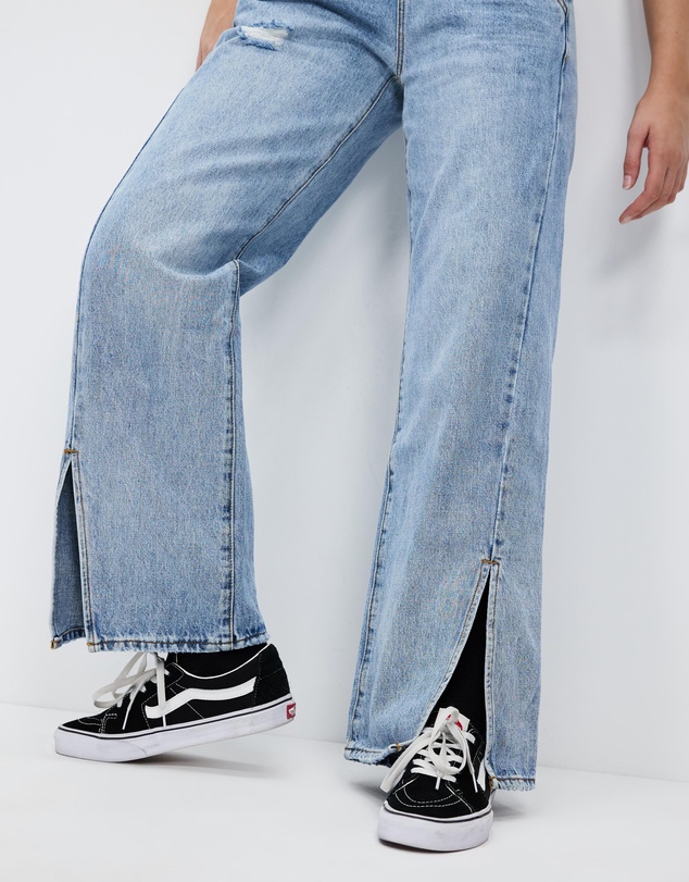 ONE TEASPOON - Salty Dog Roadhouse Wide Leg Drawstring Jeans