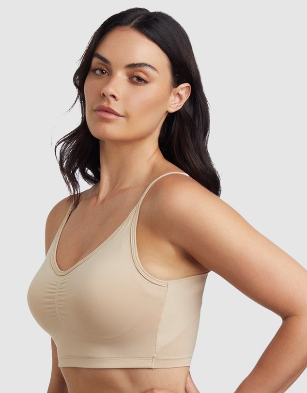 Naomi & Nicole - No 'Side Show' Crop Top Style Shapewear Bralette