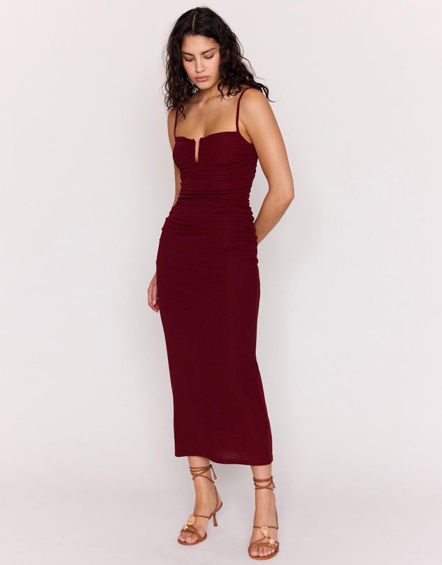 MINKPINK - Mila Gathered Maxi Dress