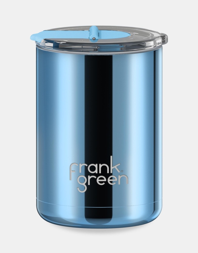 Frank Green - 12oz Ceramic Coffee Cup with Hinged Screw Lid