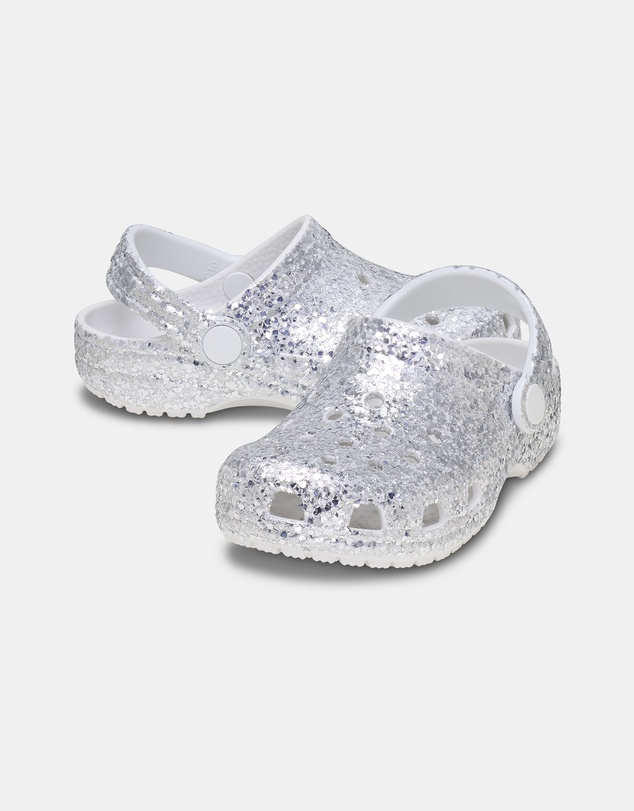 Crocs - Classic Dazzle Glitter Clogs - Babies-Kids